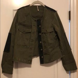 Free People Army Jacket